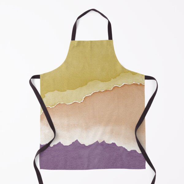 Item preview, Desert Sunset Abstract Watercolor Painting - Plum, Rust, Saffron designed and sold by Irene Estelle.