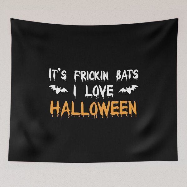 Item preview, It's Freakin Bats I Love Halloween designed and sold by funkyst.