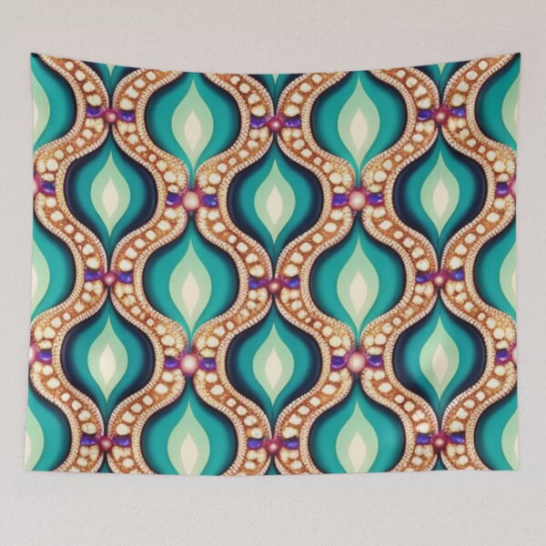 Item preview, Bejeweled pattern  designed and sold by Roxburylane.