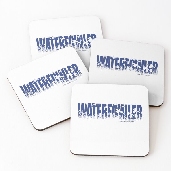 Item preview, Waterfowler, Navy-Blue Text designed and sold by CraneCreek.