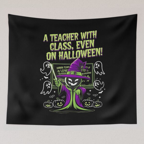 Item preview, Teacher with class, even on Haloween designed and sold by Krystian9809.