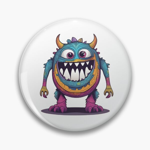 Item preview, Happy and colorful monster designed and sold by MoshisooPrint.