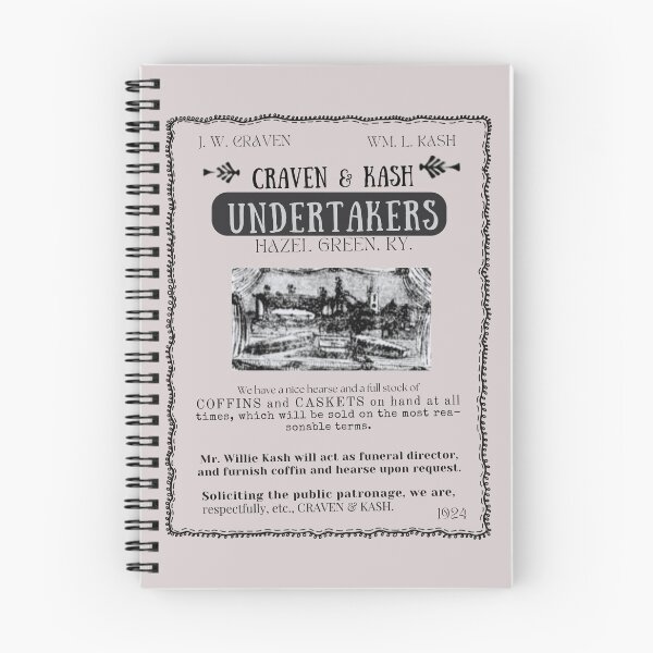 Item preview, Craven & Kash Undertakers Hazel Green, KY designed and sold by JoezPlace.