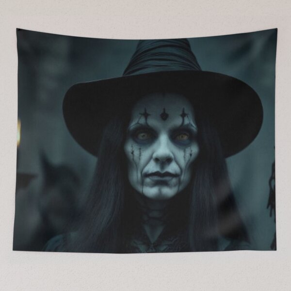 Item preview, Dark Haunting Witch Art designed and sold by TheDarkWardrobe.