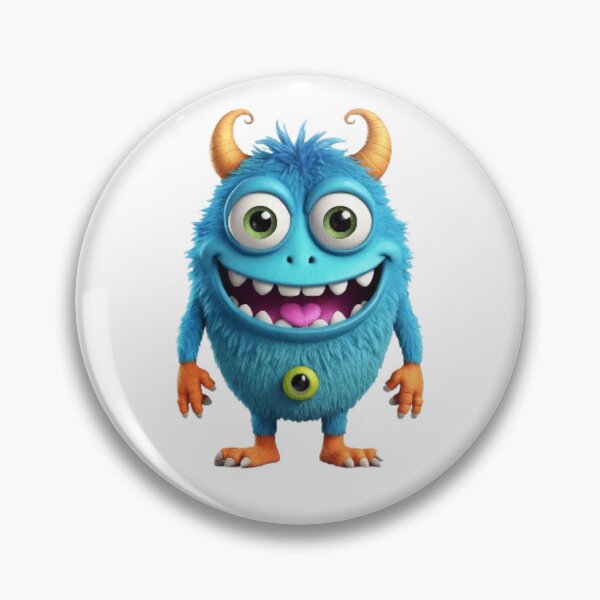 Item preview, Happy and colorful monster designed and sold by MoshisooPrint.