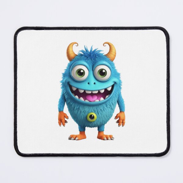 Item preview, Happy and colorful monster designed and sold by MoshisooPrint.