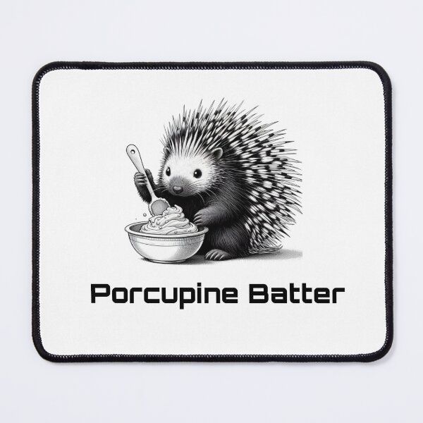 Item preview, Porcupine Batter  designed and sold by Wicca and mythical creatures .