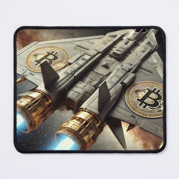 Item preview, Bitcoin to the Stars! designed and sold by DreamsofPeace.
