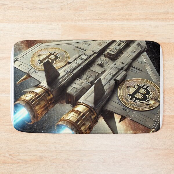 Item preview, Bitcoin to the Stars! designed and sold by DreamsofPeace.