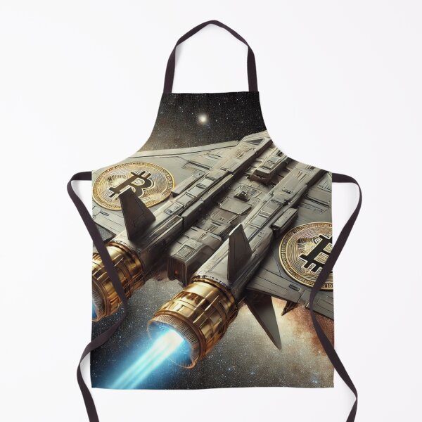 Item preview, Bitcoin to the Stars! designed and sold by DreamsofPeace.