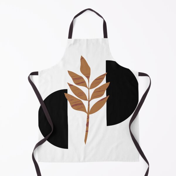 Item preview, "Boho Style Abstract Leaf Design with Geometric Shapes" designed and sold by El-kaeed.