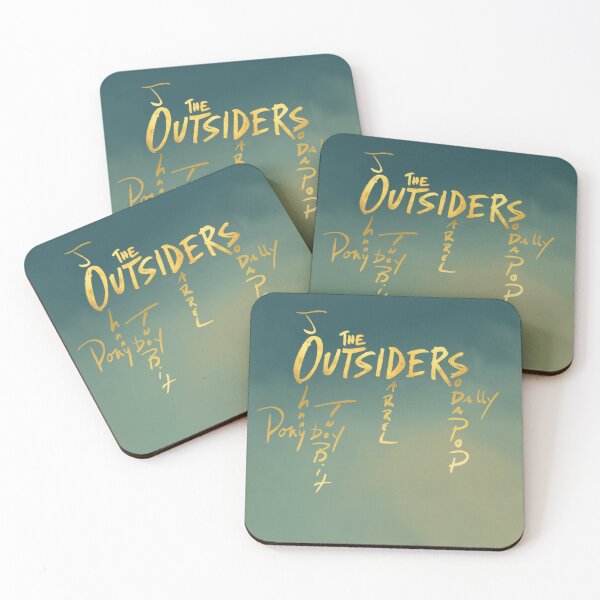 Item preview, The Outsiders Names and Logo designed and sold by bookofmarv.