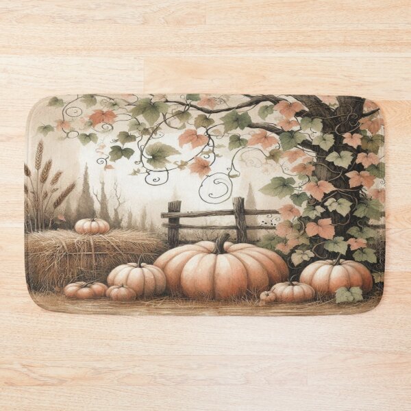 Item preview, Autumn Harvest Pumpkin Patch designed and sold by Visionary Vibez.