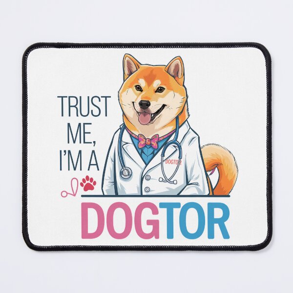 Item preview, Colorful Shiba Inu Dogtor designed and sold by EclipseArtworks.