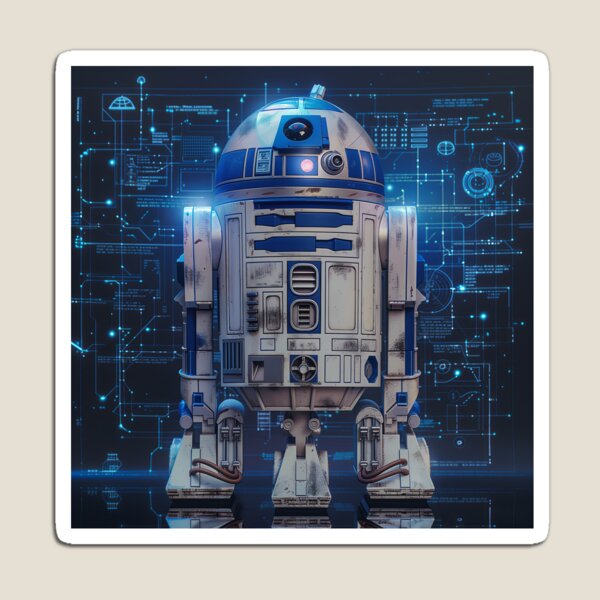 Item preview, R2-D2 Droid Star Wars Fan Art designed and sold by SavinMercantile.
