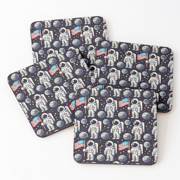 Item preview, space pattern designed and sold by TEEJAMBOREE.