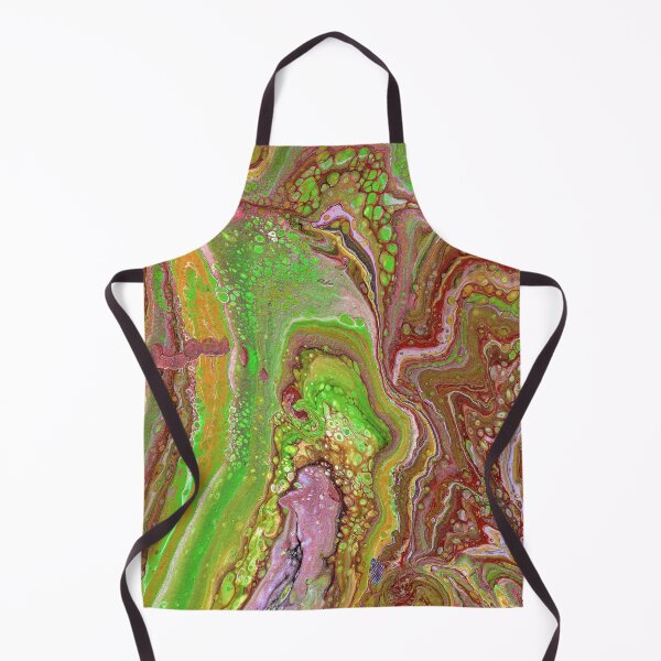 Item preview, Questions 2 Wild Green Red Free Form Abstract designed and sold by Doug Siegel.