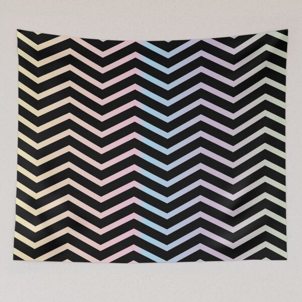 Item preview, Soft Pastels Chevron Zig-Zag Pattern designed and sold by SusurrationStud.