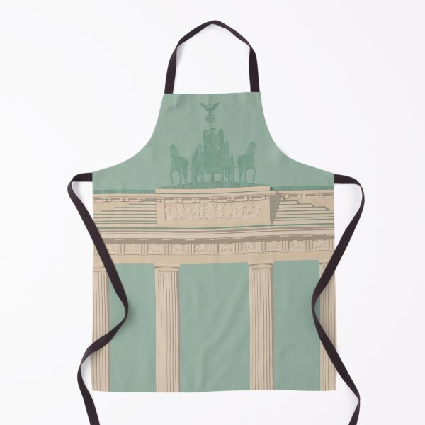 Item preview, Berlin Travel Illustration Brandenburg Gate designed and sold by archetype prints.