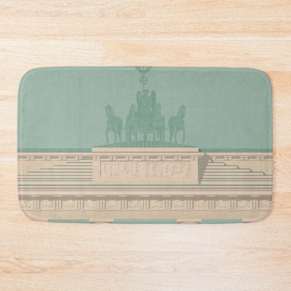 Item preview, Berlin Travel Illustration Brandenburg Gate designed and sold by archetype prints.
