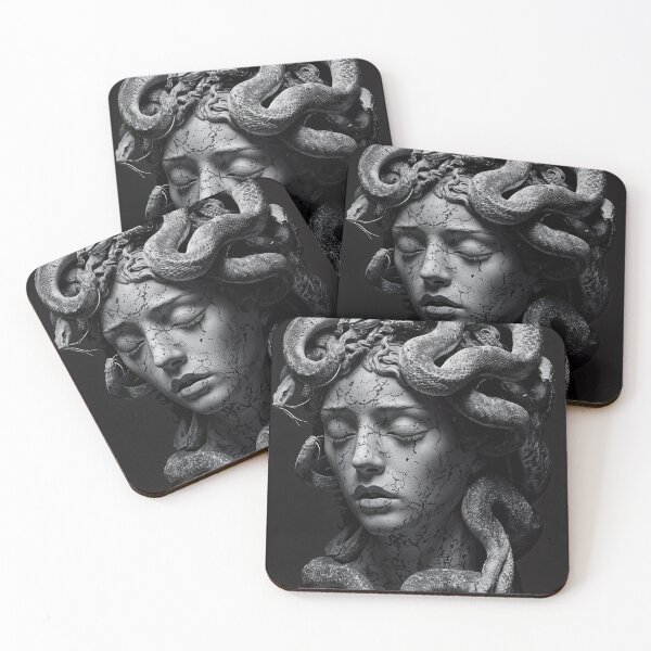 Item preview, Serpent's Gaze: The Enigmatic Medusa designed and sold by oanaunciuleanu.