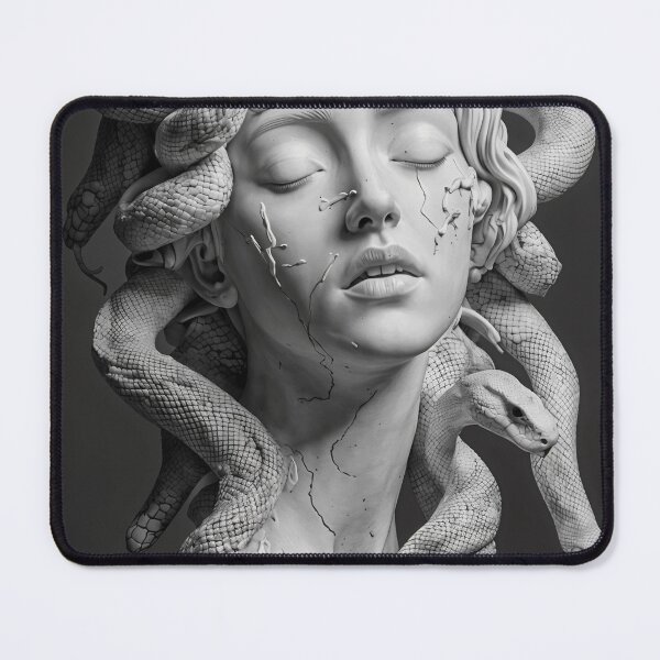 Item preview, Serpent's Gaze: The Enigmatic Medusa designed and sold by oanaunciuleanu.