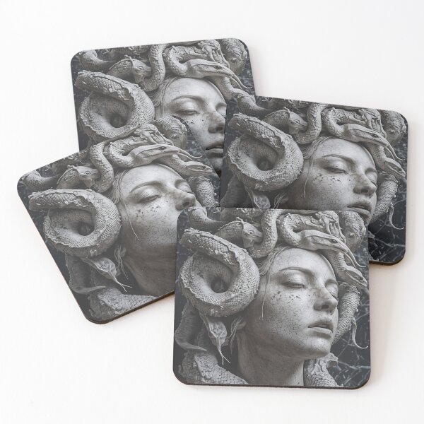 Item preview, Serpent's Gaze: The Enigmatic Medusa designed and sold by oanaunciuleanu.