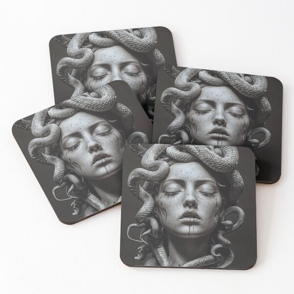 Item preview, Serpent's Gaze: The Enigmatic Medusa designed and sold by oanaunciuleanu.