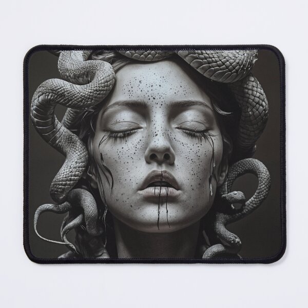 Item preview, Serpent's Gaze: The Enigmatic Medusa designed and sold by oanaunciuleanu.