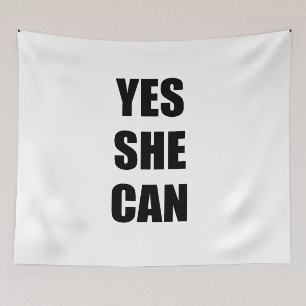 Item preview, Yes She Can  designed and sold by Inspirationmotivation.