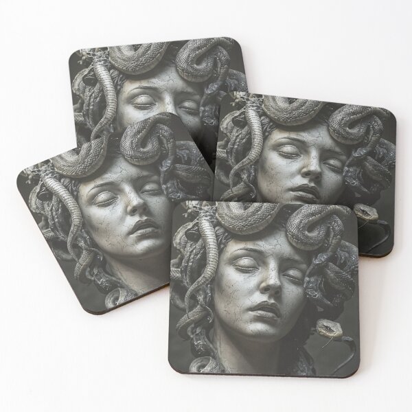Item preview, Serpent's Gaze: The Enigmatic Medusa designed and sold by oanaunciuleanu.