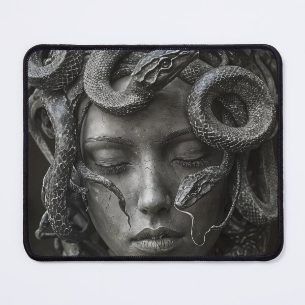 Item preview, Serpent's Gaze: The Enigmatic Medusa designed and sold by oanaunciuleanu.