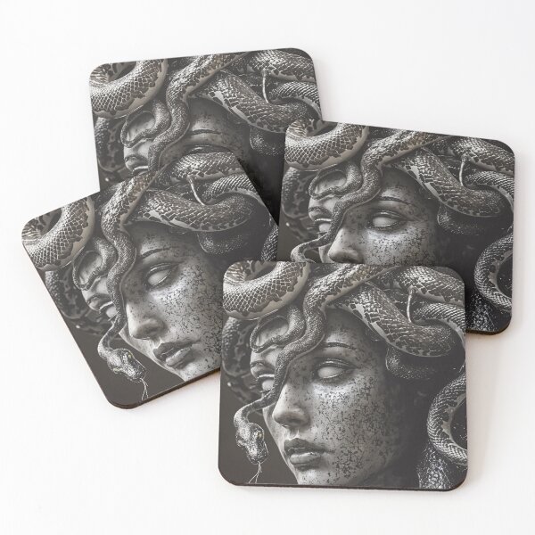 Item preview, Serpent's Gaze: The Enigmatic Medusa designed and sold by oanaunciuleanu.