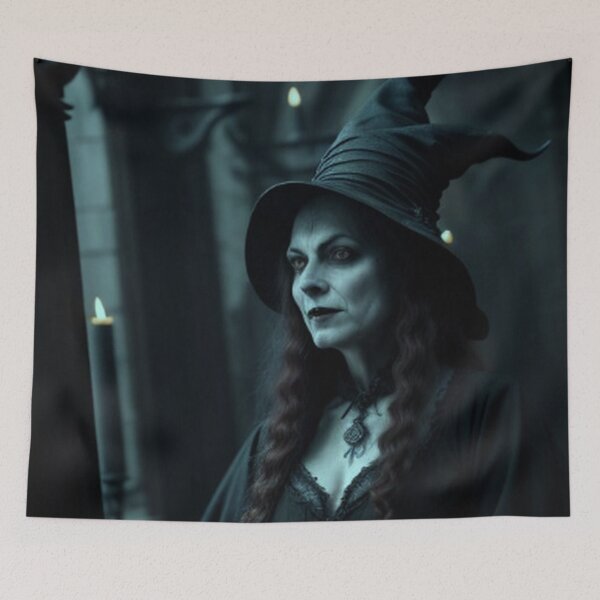 Item preview, Dark Haunting Witch Art designed and sold by TheDarkWardrobe.