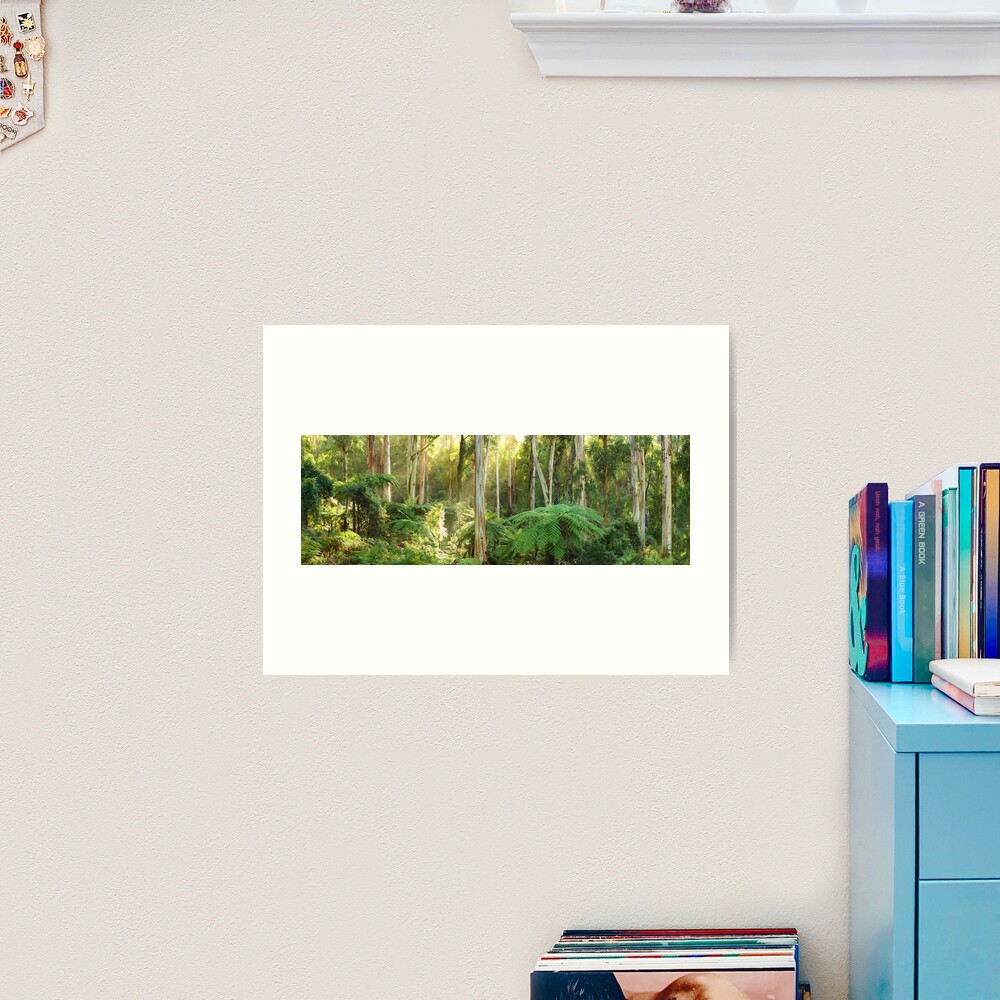 Dawn Lights The Dandenongs, Australia Art Print