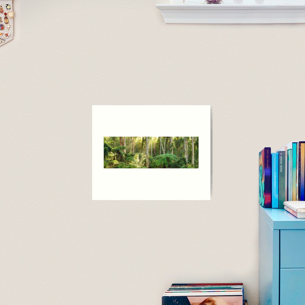 Dawn Lights The Dandenongs, Australia Art Print