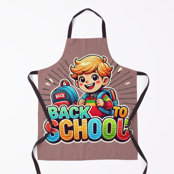 Item preview, Cheerful Child with School Backpack Back to School designed and sold by tarmiziwartani.