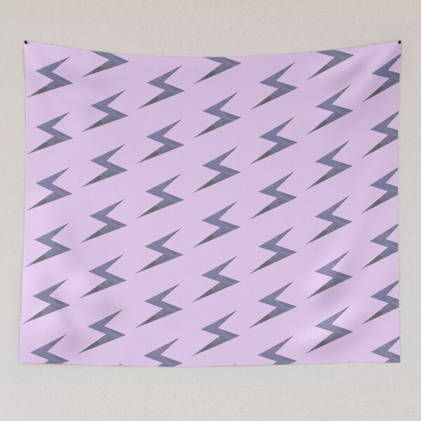 Item preview, Purple Swirl Lightning Bolt designed and sold by savdesigns623.