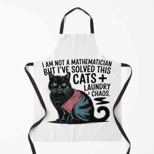Item preview, Black Cat - Funny Mathematics Science designed and sold by Merch-Kitsune.