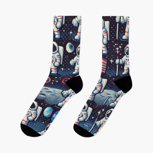 Item preview, space pattern designed and sold by TEEJAMBOREE.