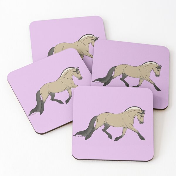 Item preview, Trotting Cartoon Fjord Pony designed and sold by DappledMoon.