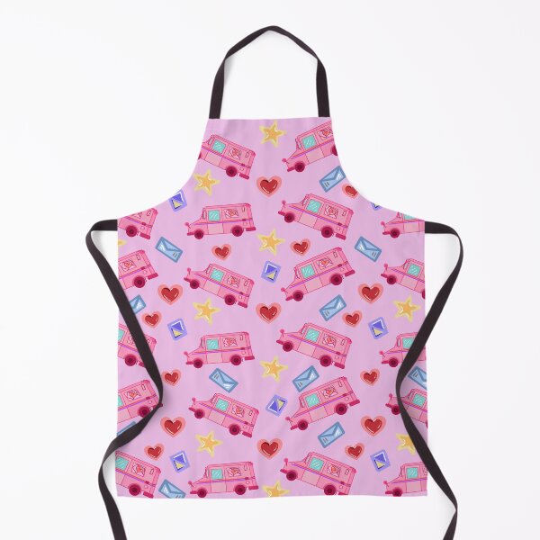 Item preview, Pink Mail Truck LLV Print designed and sold by Sparkleweather.
