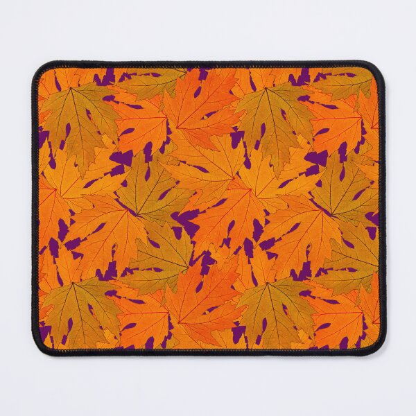 Item preview, Orange Autumn Leaves - Leaf Pattern designed and sold by LaRoach Digital Arts.