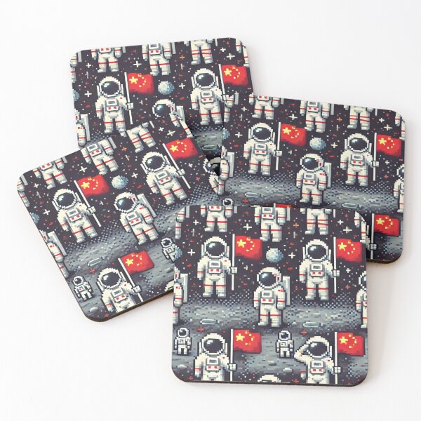 Item preview, space pattern designed and sold by TEEJAMBOREE.