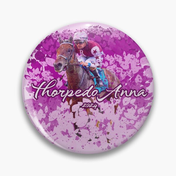 Item preview, Thorpedo Anna 2024 horse racing design designed and sold by Ginny Luttrell.