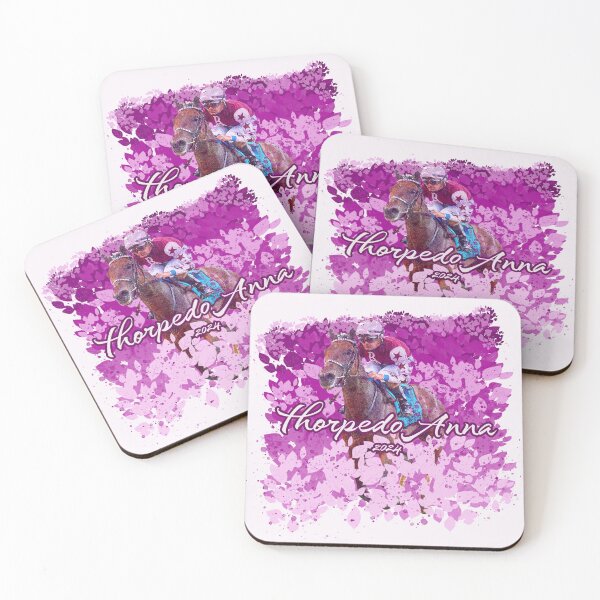 Item preview, Thorpedo Anna 2024 horse racing design designed and sold by Ginny Luttrell.