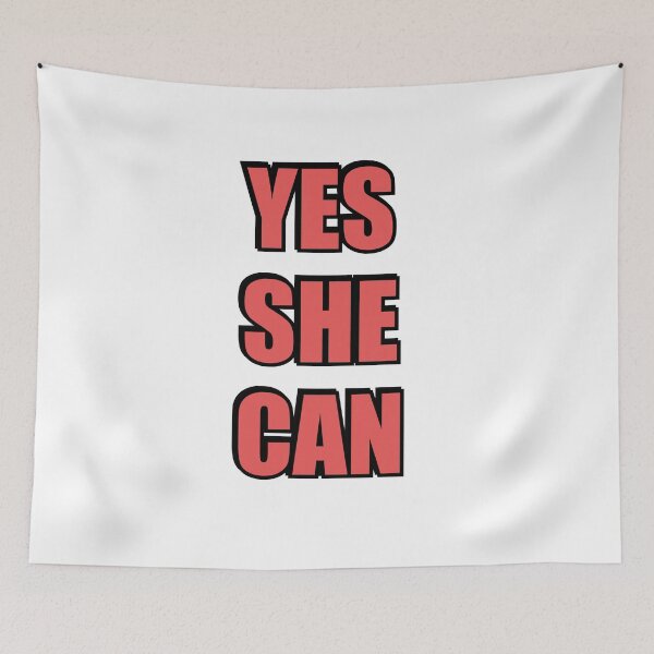 Item preview, Yes She Can  designed and sold by Inspirationmotivation.
