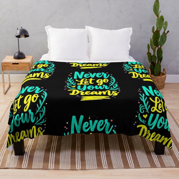 Item preview, QUOTE 013 - "Never Let Go Your Dreams" / Gift items and personal use / Phrases, Motivation, Inspiration, Fun, Humor, Joke, Sarcasm, Typography designed and sold by LumDesignArt.