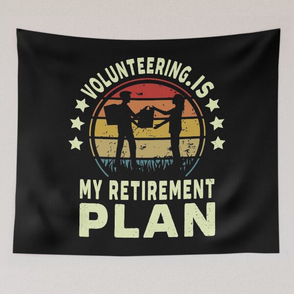 Item preview, Funny Volunteering Design For Retired People How Loves Volunteering And Human Rights designed and sold by saadabs.