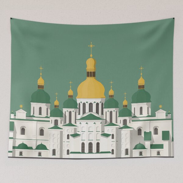 Item preview, Kyiv Travel Illustration designed and sold by archetype prints.